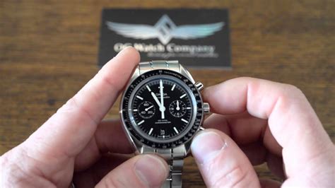 omega speedmaster date set time